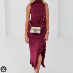 COPY - Vestique burgundy set NWOT!